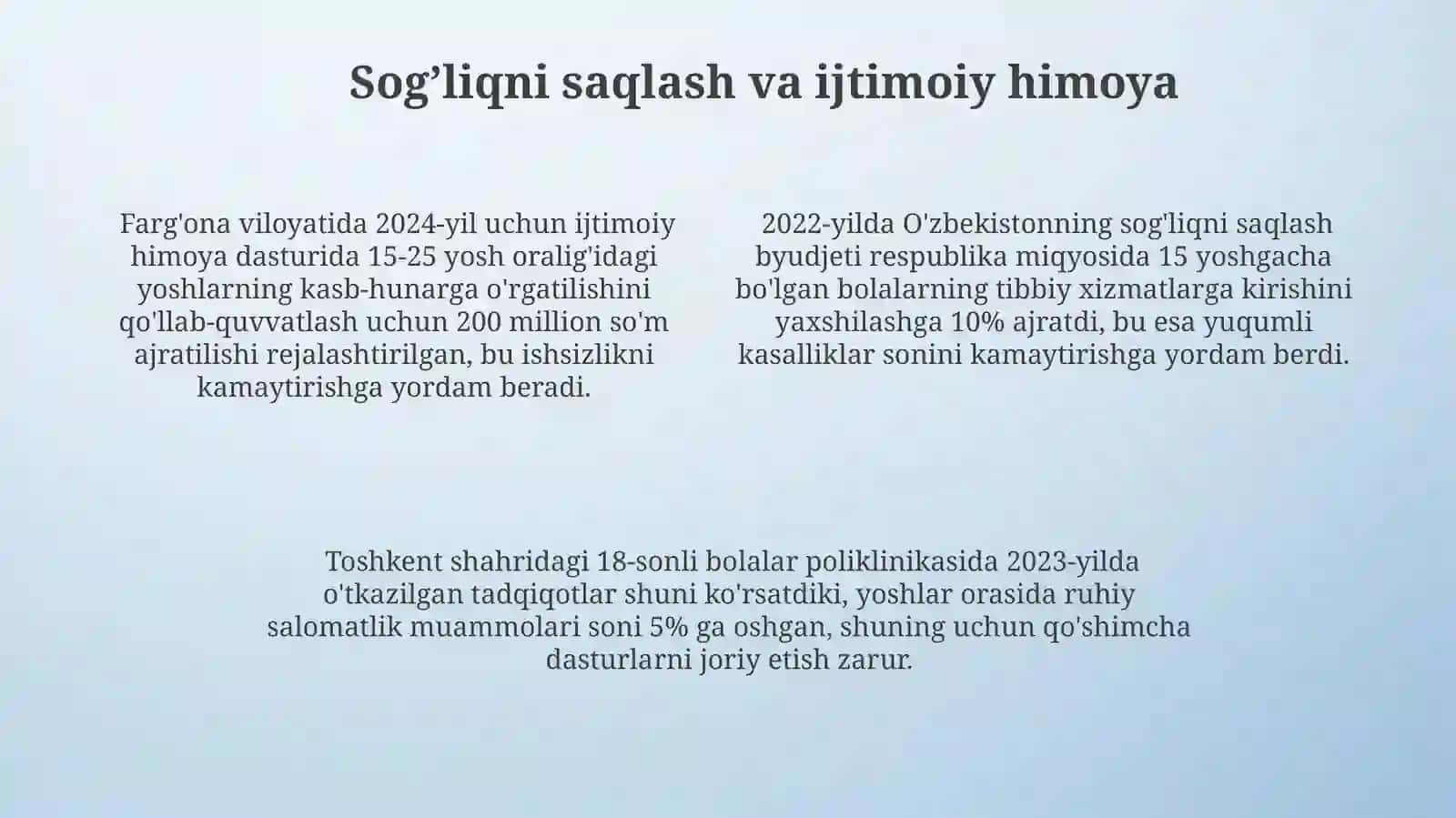Yoshlarga oid davlat siyosatini takomillashtirish 4