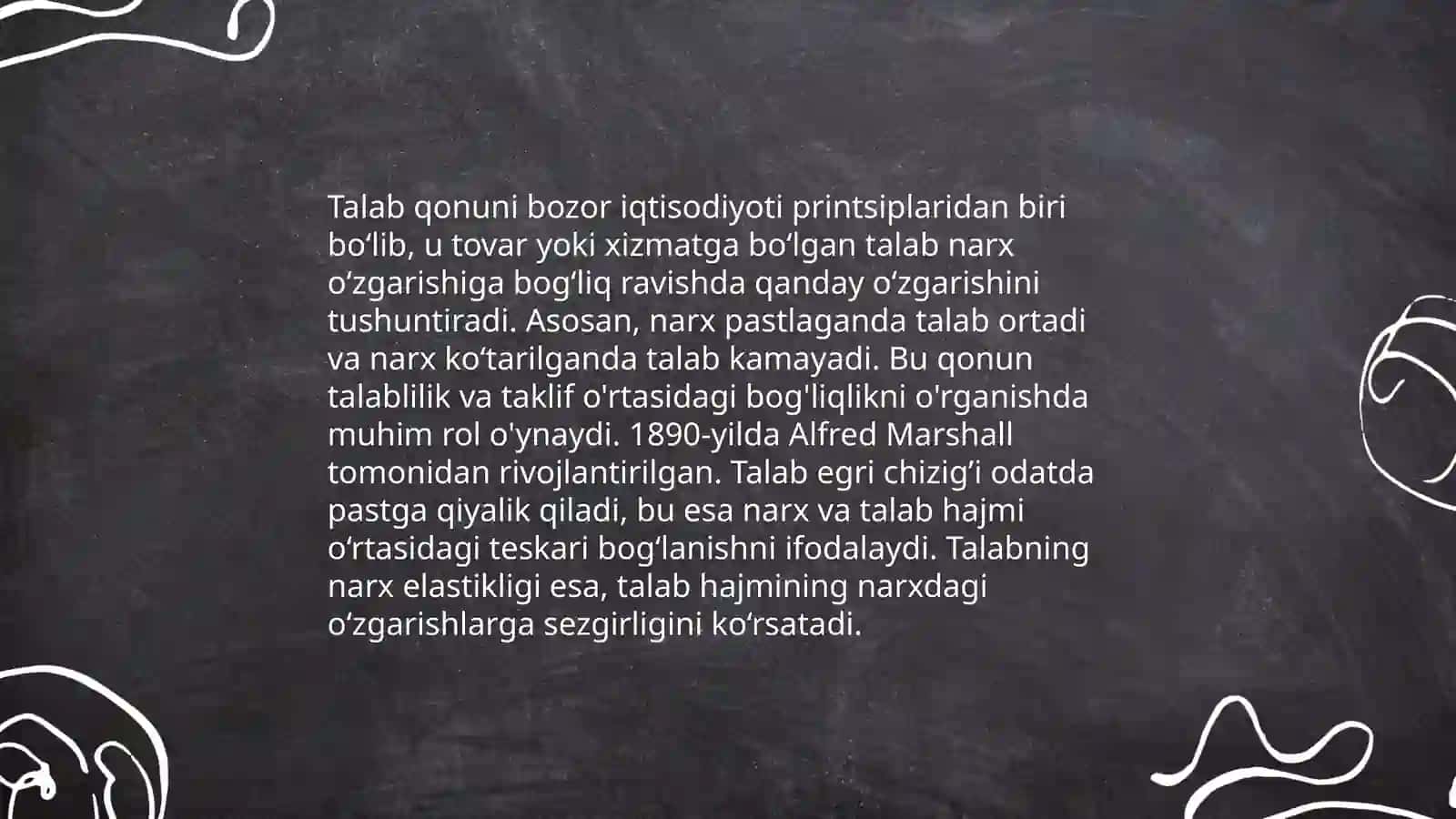 Talab tushunchasi va uning miqdoriga ta'sir qiluvchi omillar 4