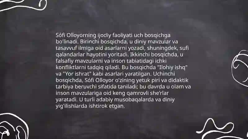 Sófi Olloyorning ilmiy adabiy merosi 4