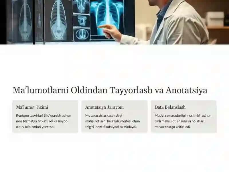 Sun’iy intellekt dasturiy vositalari asosida rentgen uskunalaridan olingan tasvirlardan mahsulotlarni tanib olish dasturini ishlab chiqish 4
