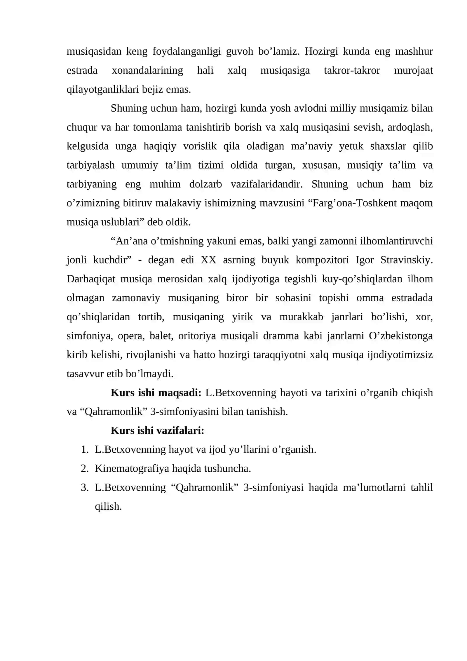 QAHRAMONAVIY-DRAMATIK MAVZUDAGI L.BETXOVEN SIMFONIK MUSIQASI 4