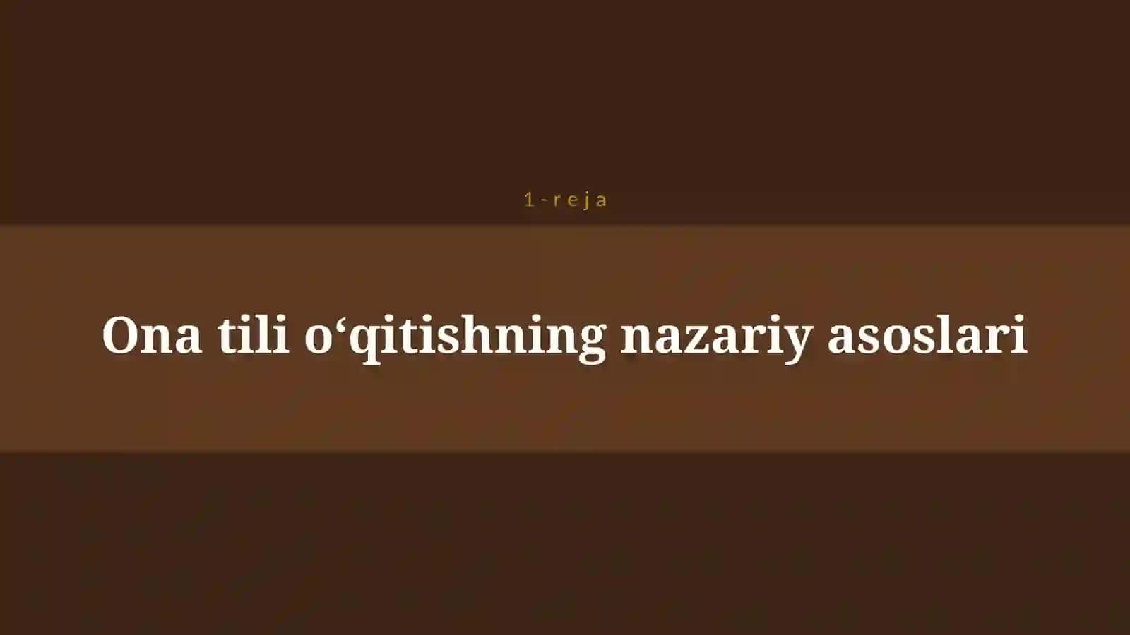 BOSHLANG'ICH SINFLARDA ONA TILI O’QITISH TARIXIDAN 4