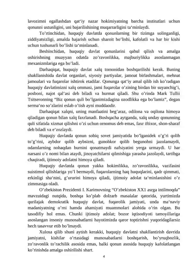 Qonun ustivorligi fuqarolik jamiyatining muhim omili 4