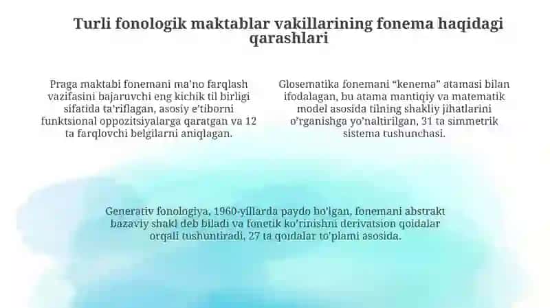 Fonema nazariyasi tarixidan 4