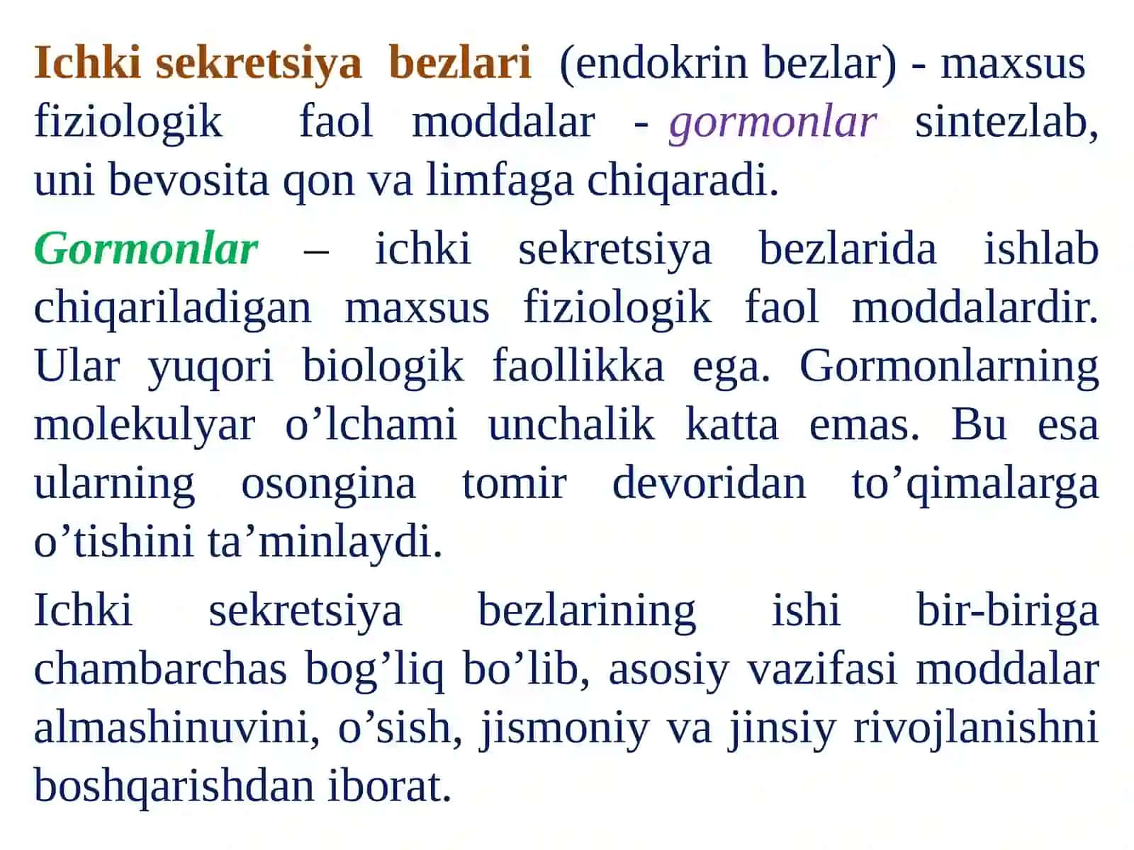Endokrin bezi tizimi 4