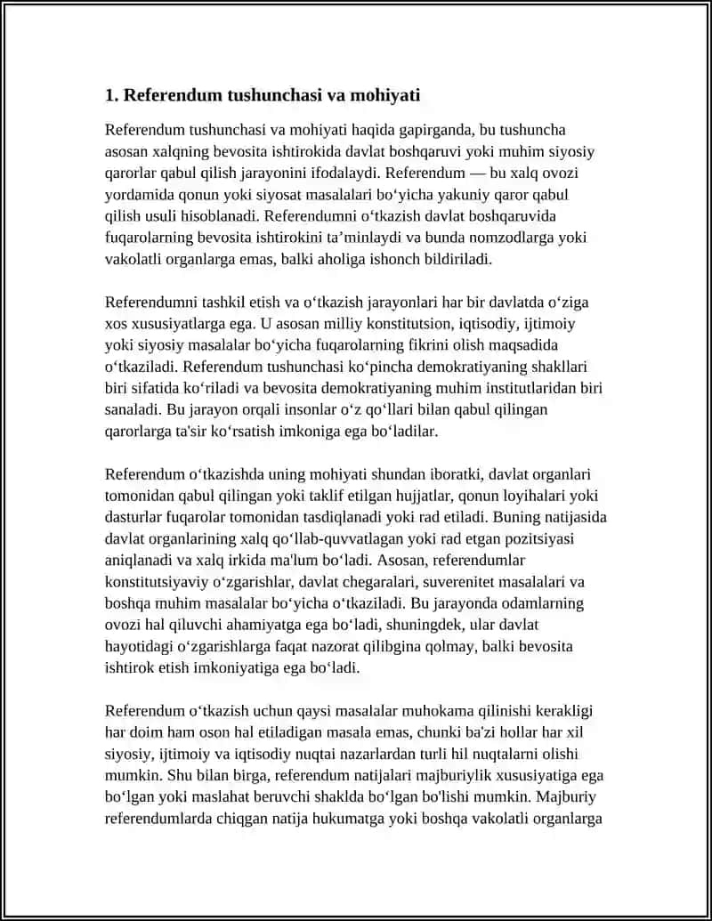 REFERENDUM VA BEVOSITA DEMOKRATIYA INSTITUTLARI 4