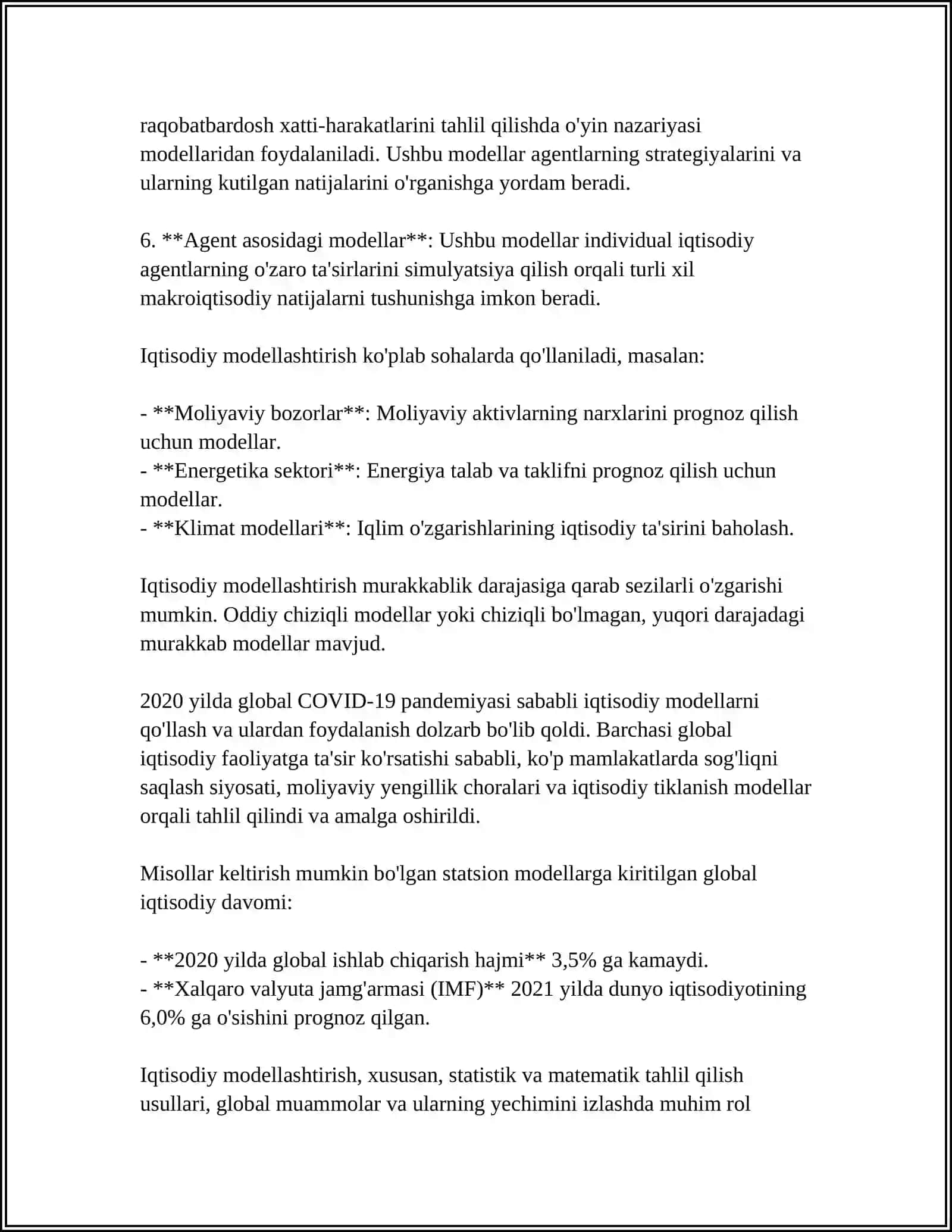 IQTISODIY TAHLIL QILISHNING USULLARI 4