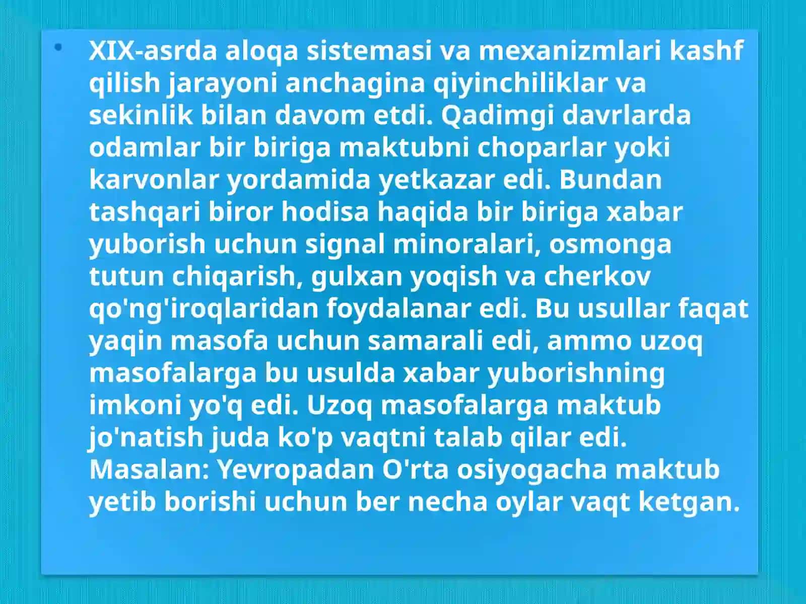Kashfiyotlar va ixtirolar 4