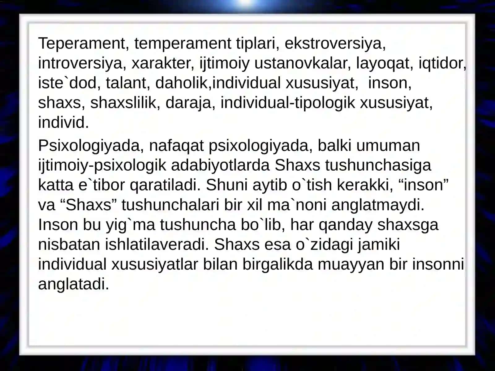 Shaxsning individual-tipologik xususiyatlari 4