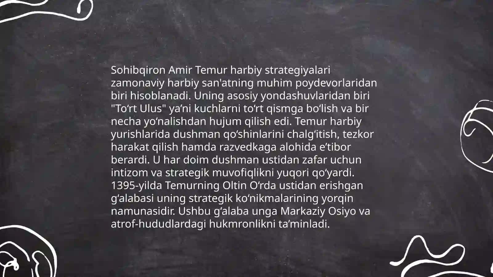 Sohibqiron Amir Temur hayoti va faoliyati 4