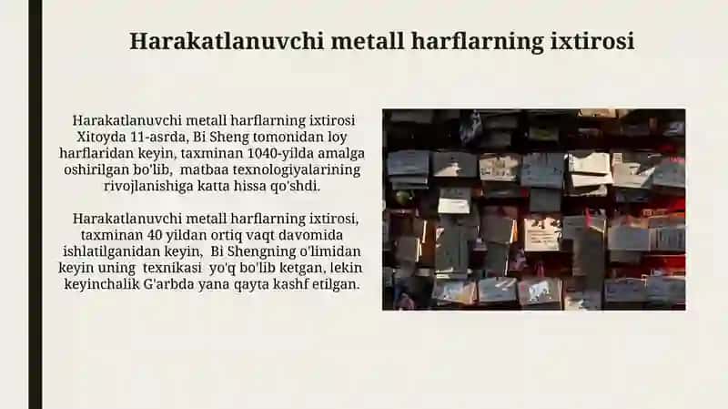Xitoy,Koreya, Yaponiyadagi ixtirolar ( noshirlik asoslari faniga oid) 4
