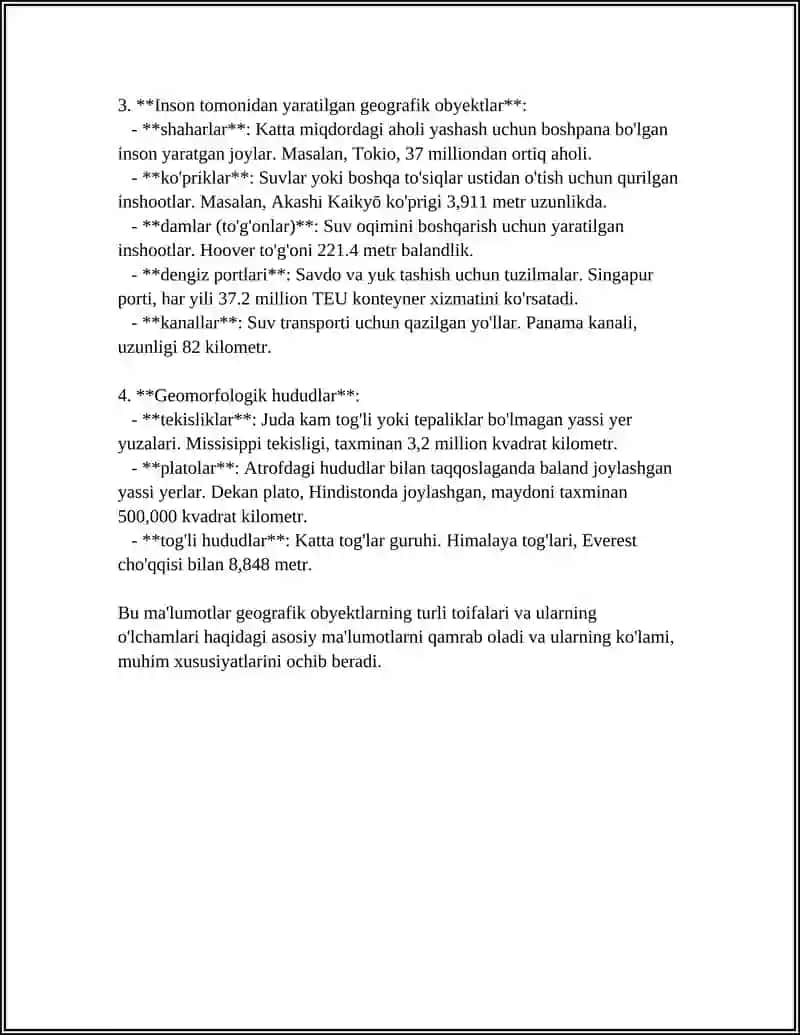 HUDUDIY TABIIY GEOGRAFIYANING OB’EKTI VA PREDMETI 4
