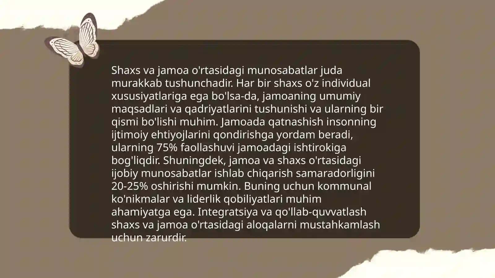 Shaxsning rivojlanishi 4