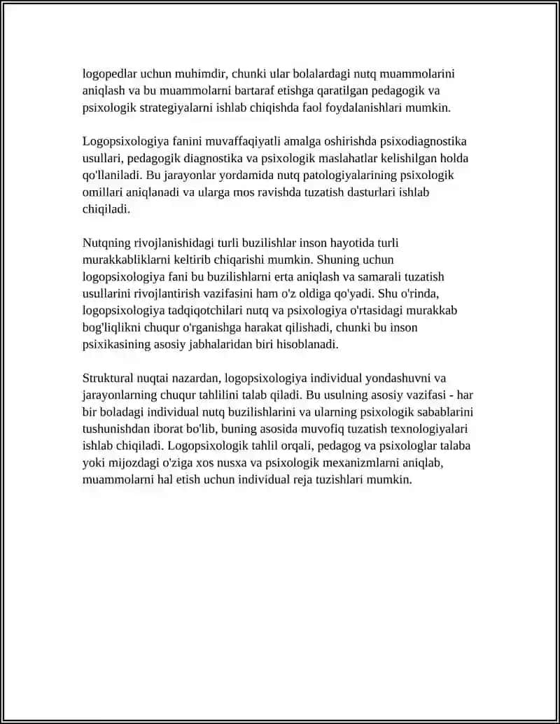 LOGOPSIXOLOGIYA FANI VA UNING PREDMETI 4