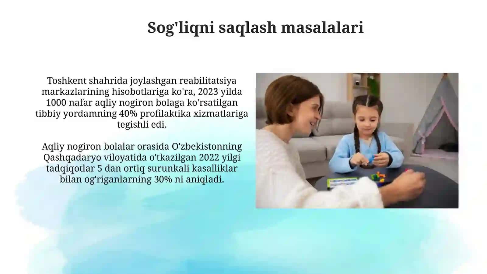 Intelektual rivojlanishda nuqsoni bor bolalarga individual yondashuv 4