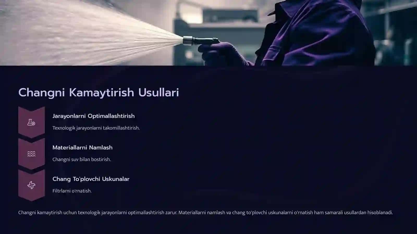 Changlarni Kamaytirish va Havoni Tozalash 4