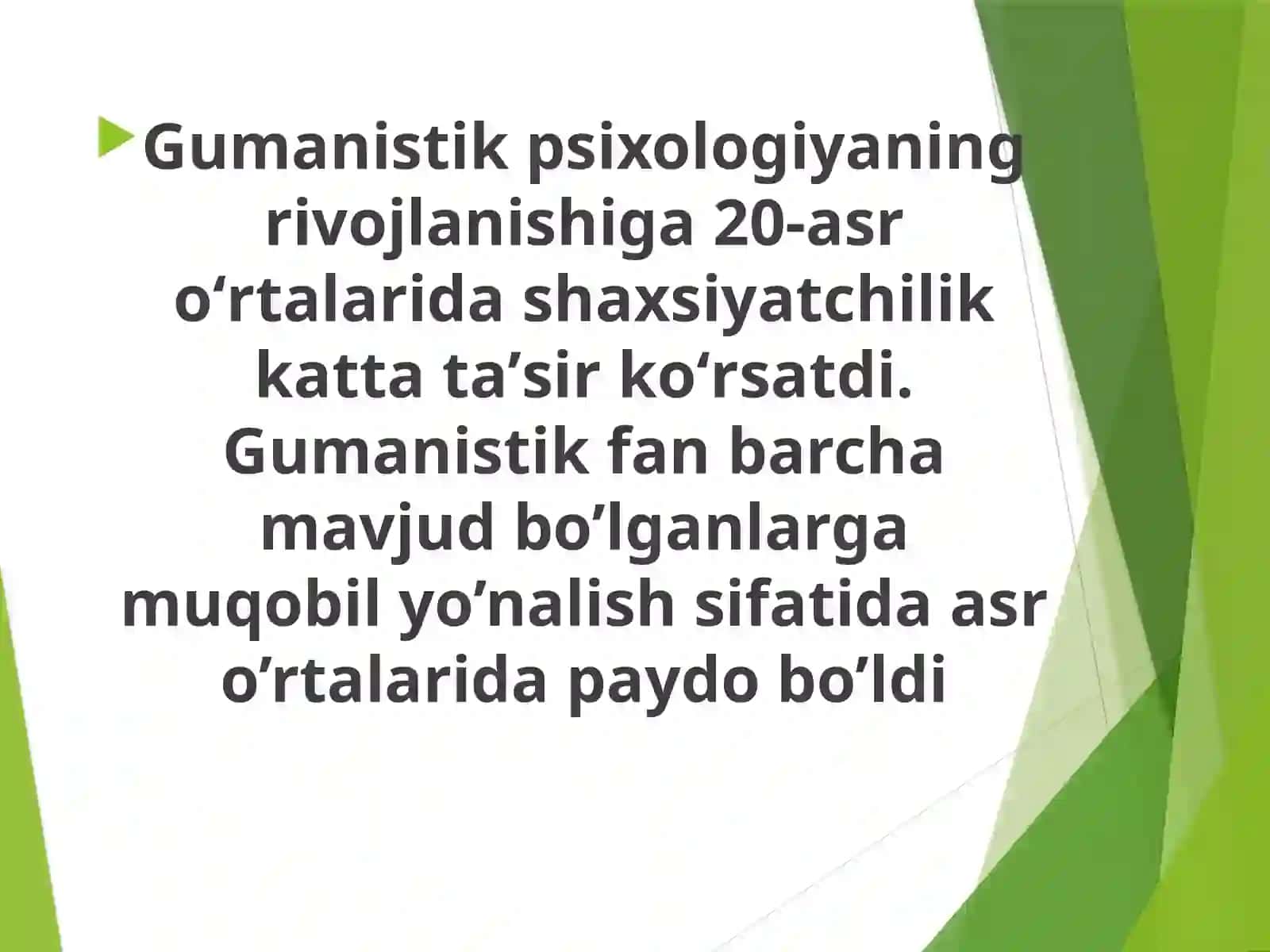 Gumanistik psixologiyada metod muammosi 4