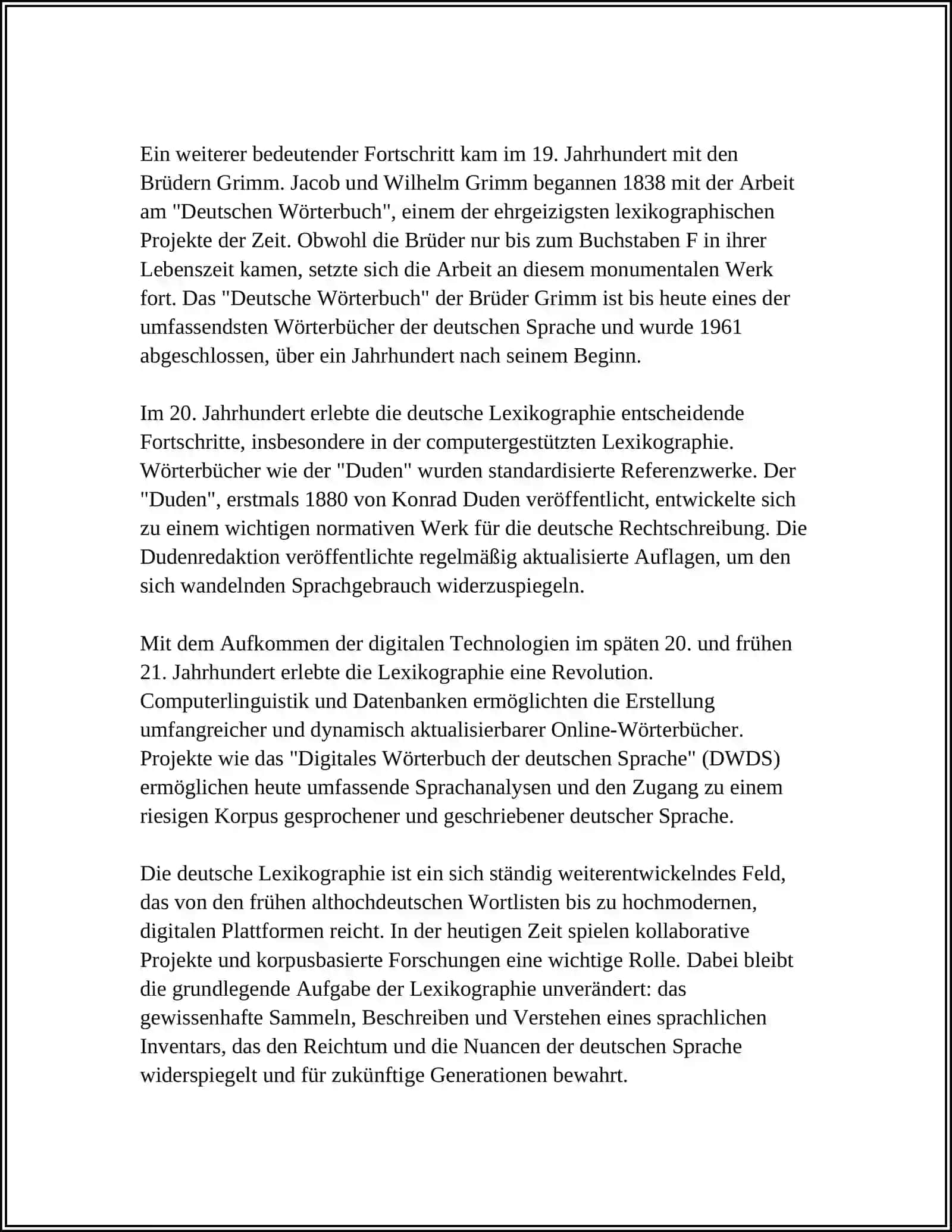 LEKSIKOGRAPHIE ALS WISSENSCHAFT DER WÖRTER 4