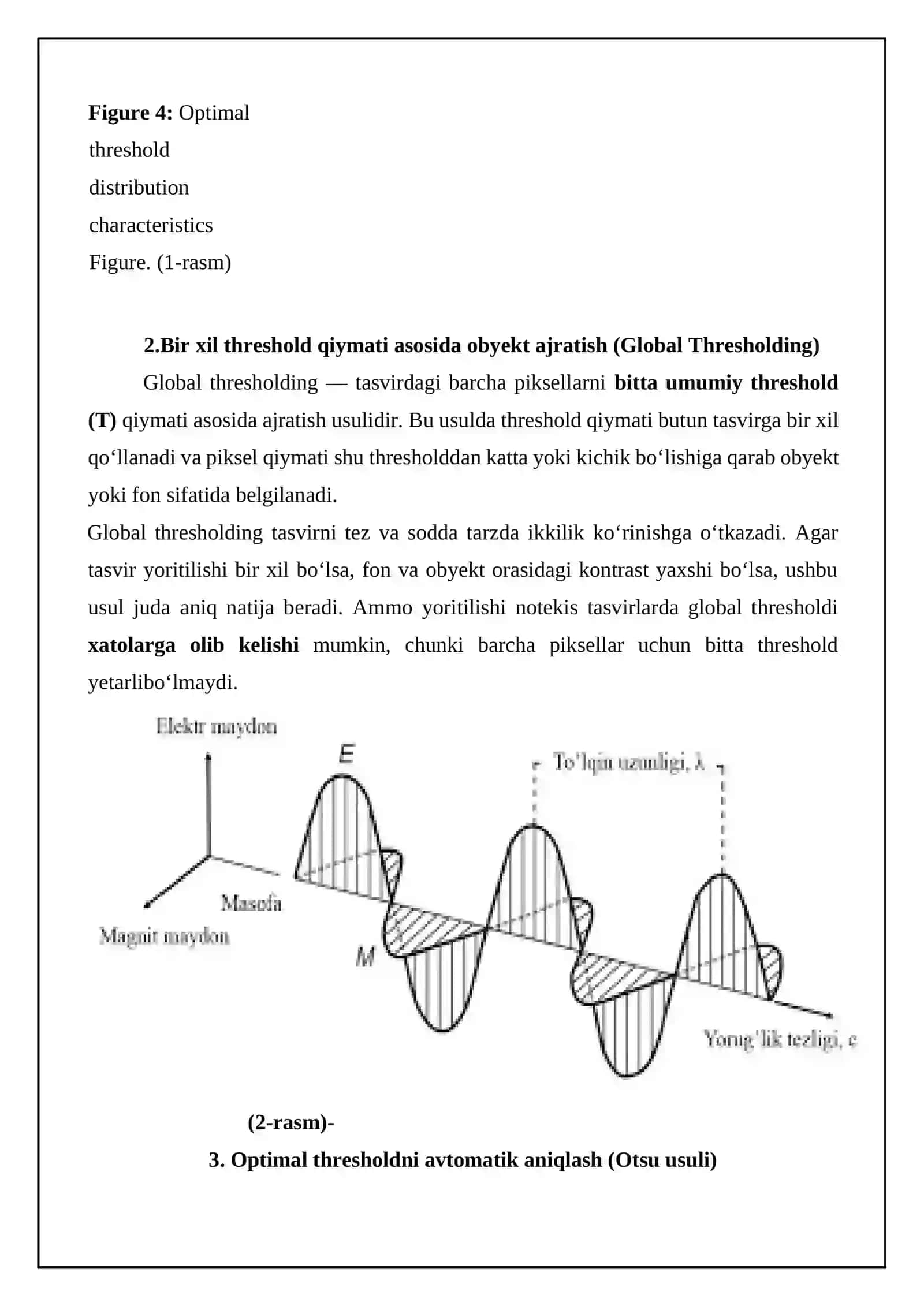Threshold usuli bilan obyektlarni ajratish 4