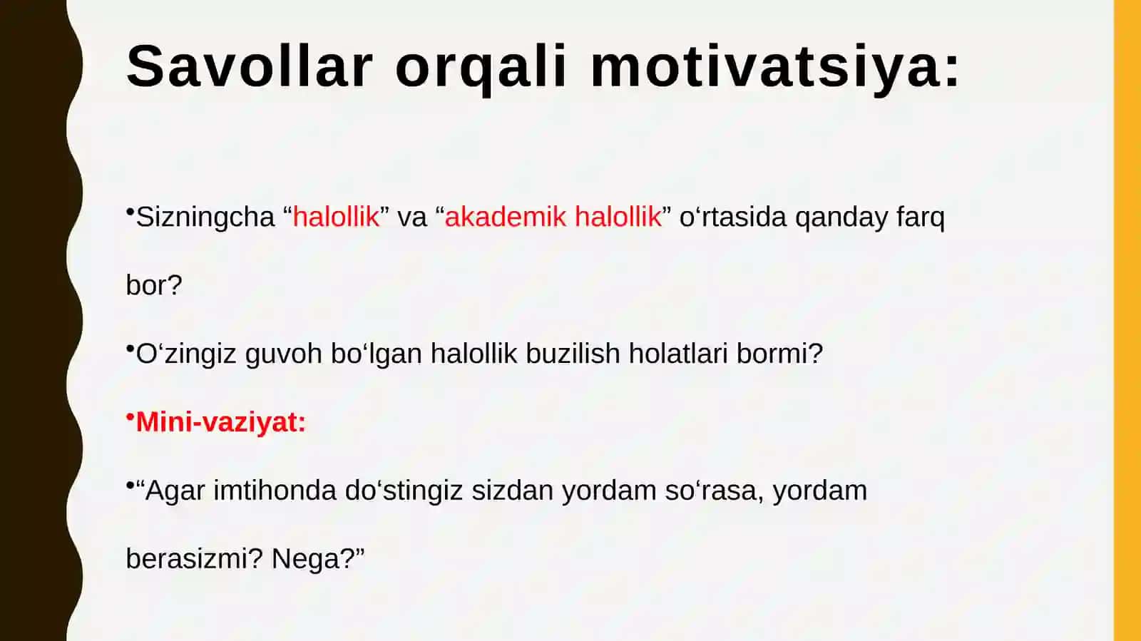 Akademik halollik: ahamiyati, oqibati, tavsiyalar 4