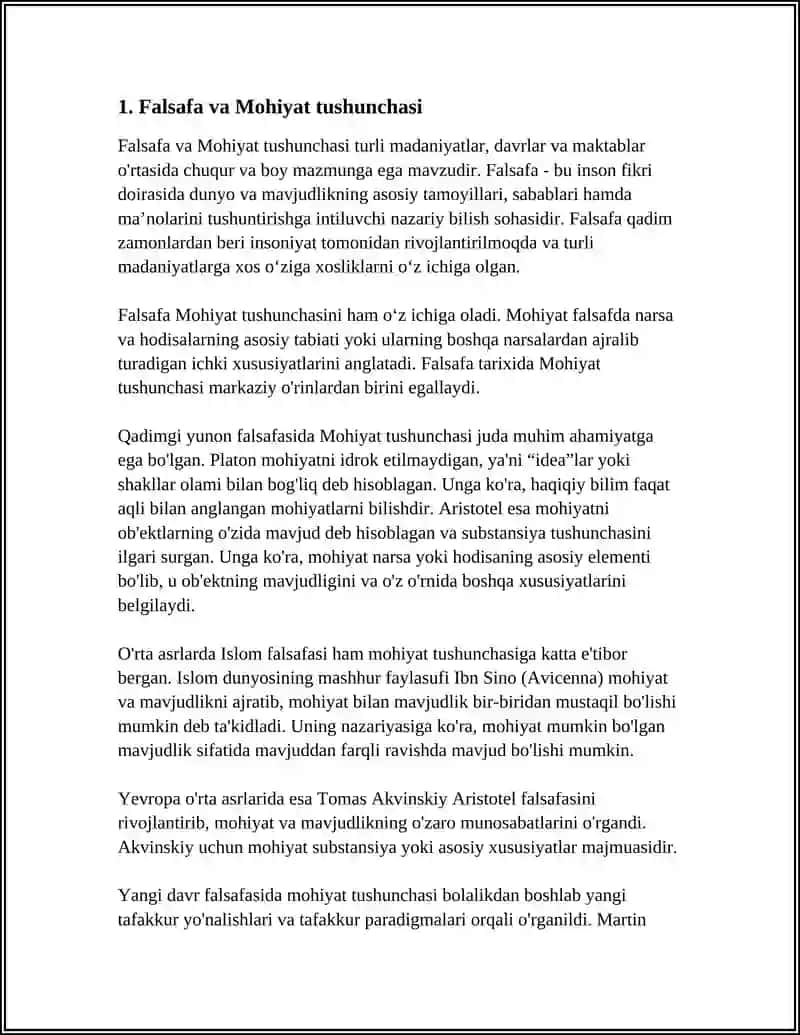 FALSAFANING MOHIYATIGA OID SHARQ VA G’ARB MUTAFAKKIRLARI TA’RIFLARINI TASNIFLASH 4