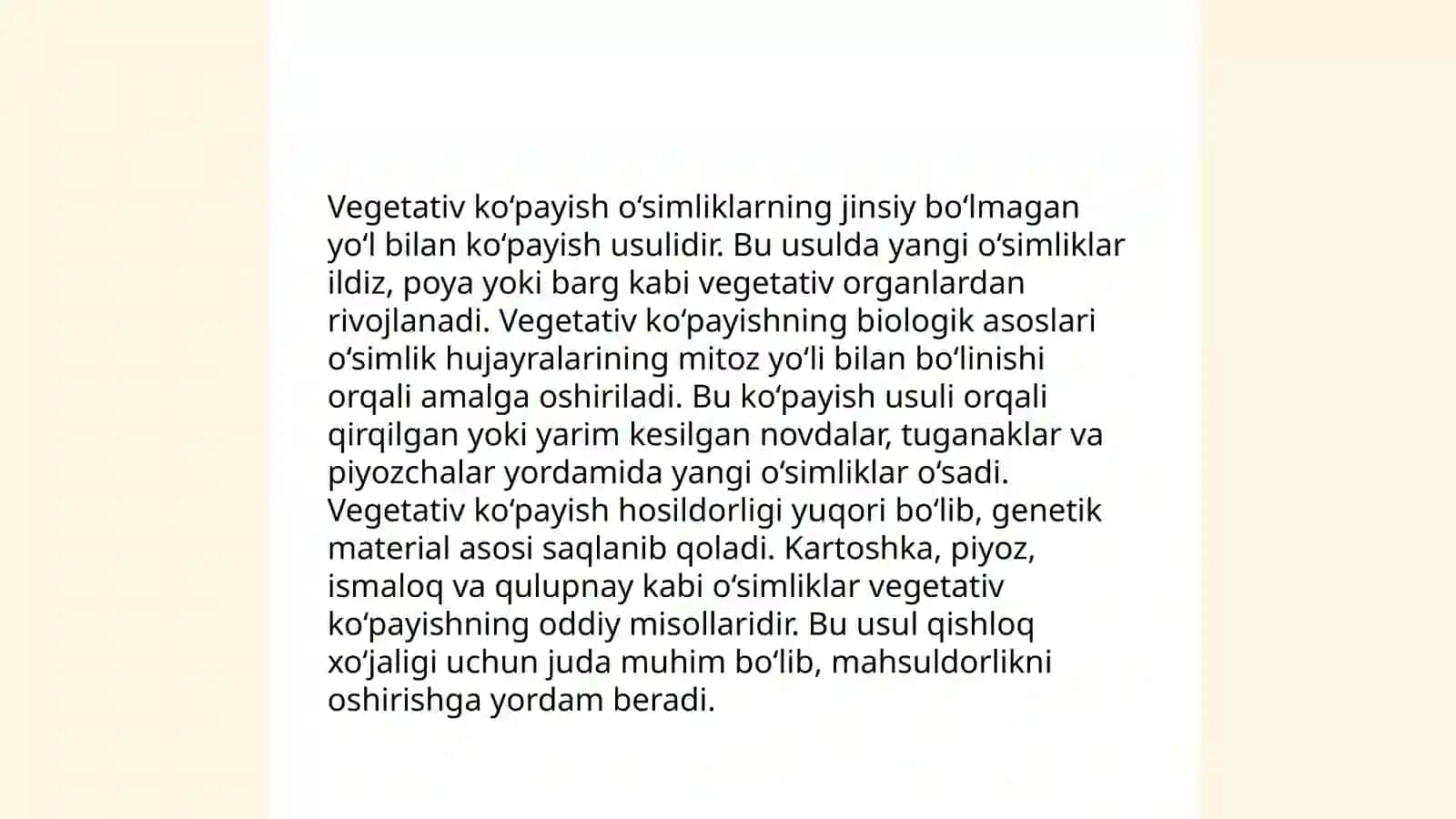 Oʻsimliklarning vegetativ koʻpayishi yoʻllari 4
