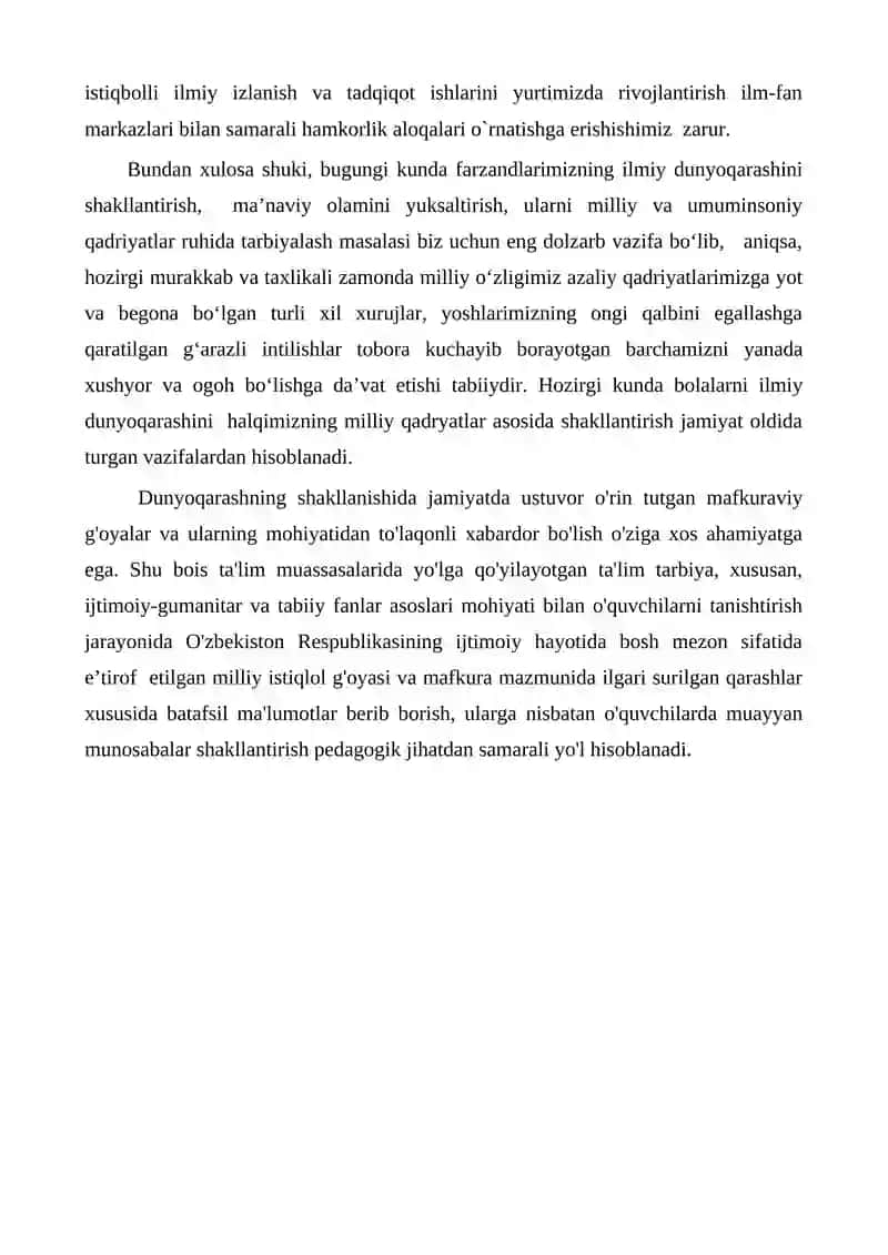 “Boshlang’ich sinf o’quvchilarini tarbiyalashda tejamkorlikdan foydalanish usullari" 4