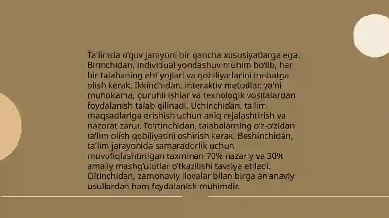 Boshlangich talim pedagogikasining umumiy asoslari 4