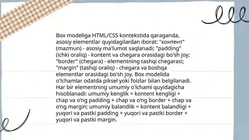 CSS Box modeli 4