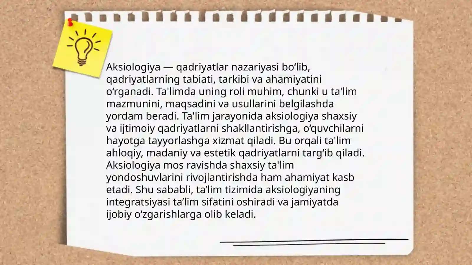 Milliy aksiologiya va undan boshlangʻich taʼlim tizimida foydalanish imkoniyatlari 4