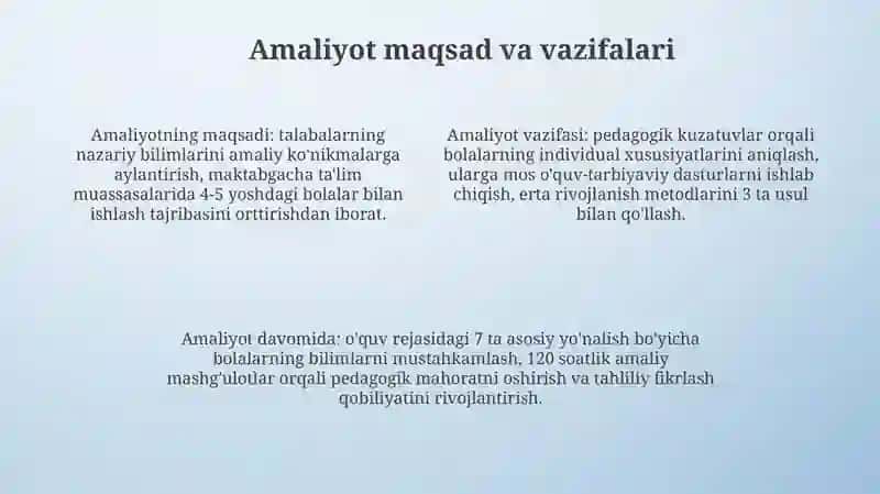 Malakaviy amaliyot hisoboti 4