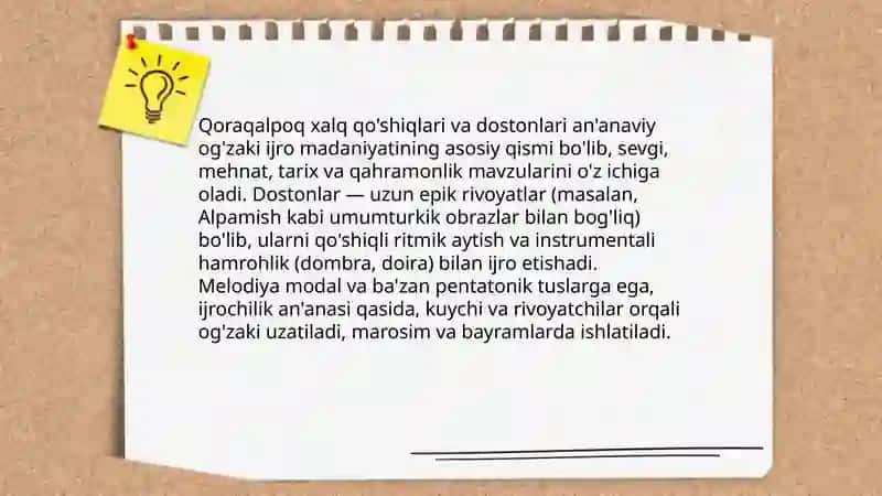 Turkman va Qoraqalpoq musiqa madaniyati 4