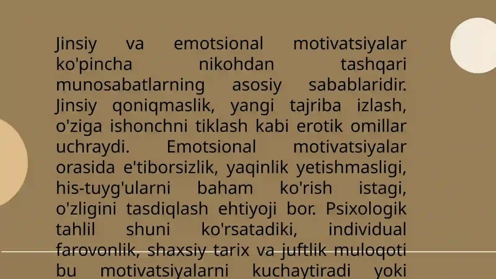 Nikohdan tashqari munosabatlarning ijtimoiy psixologik xususiyatlari 4
