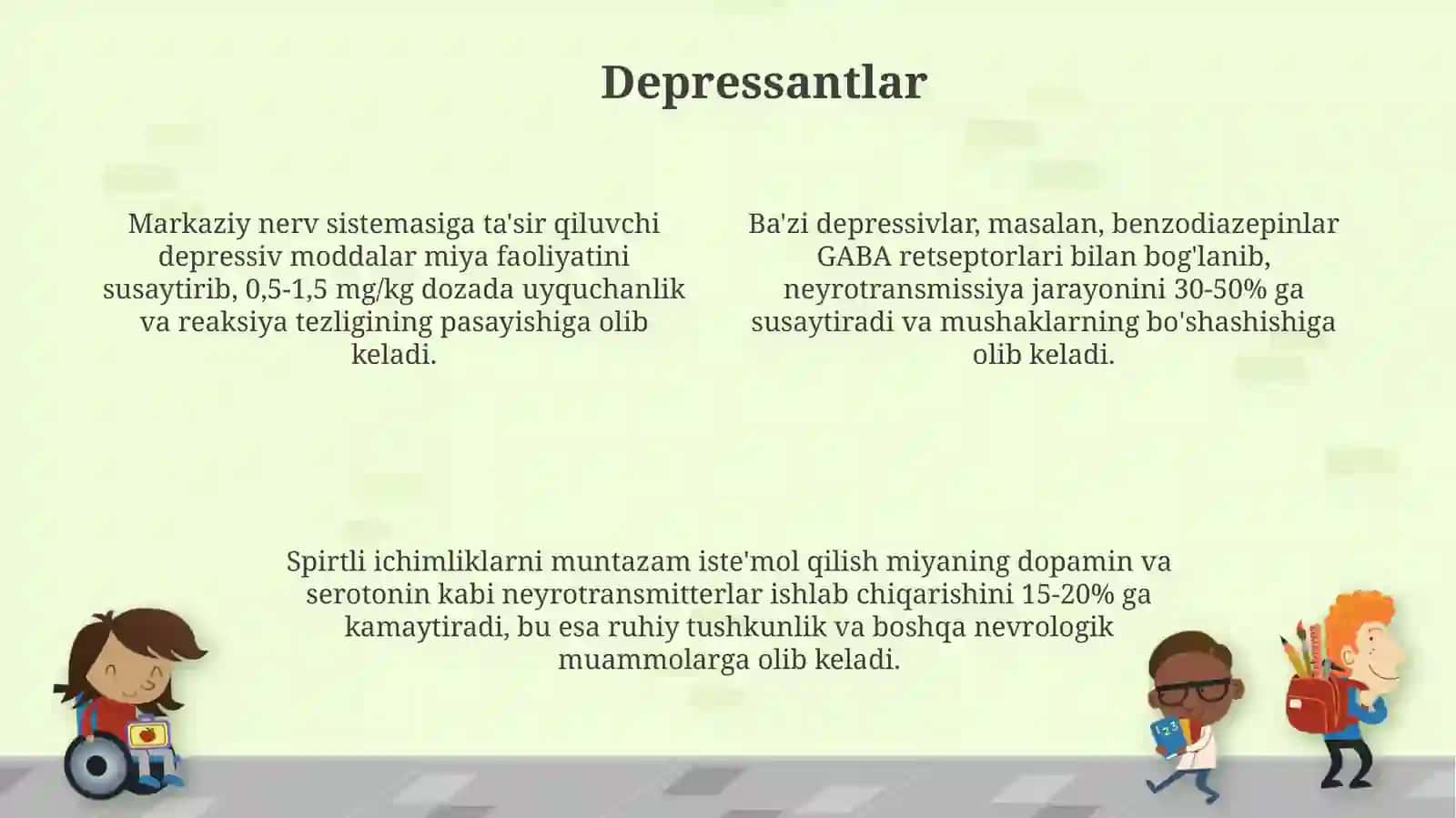 Markaziy nerv sistemasiga ta'sir etuvchi moddalar 4