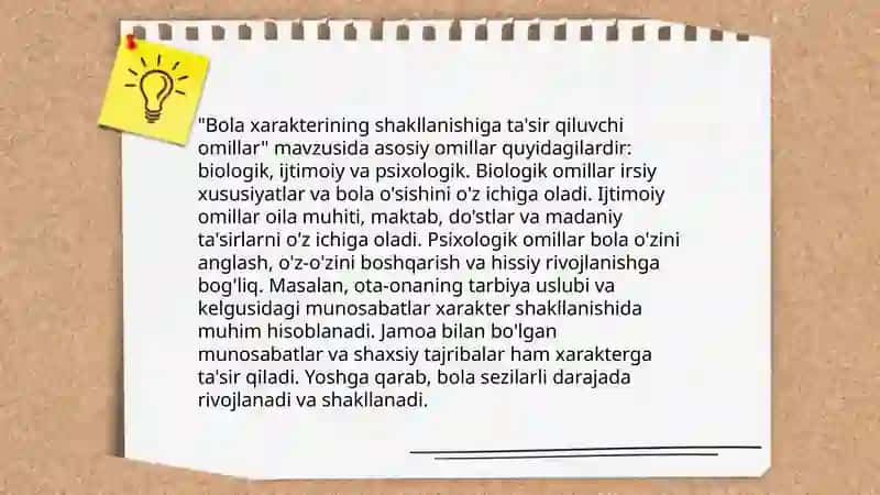 Bog'cha yoshdagi davr psixikasi va bola xarekterikasi 4