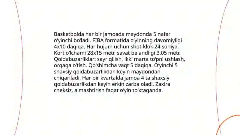 Basketbol tarixi va rivojlanishi 4