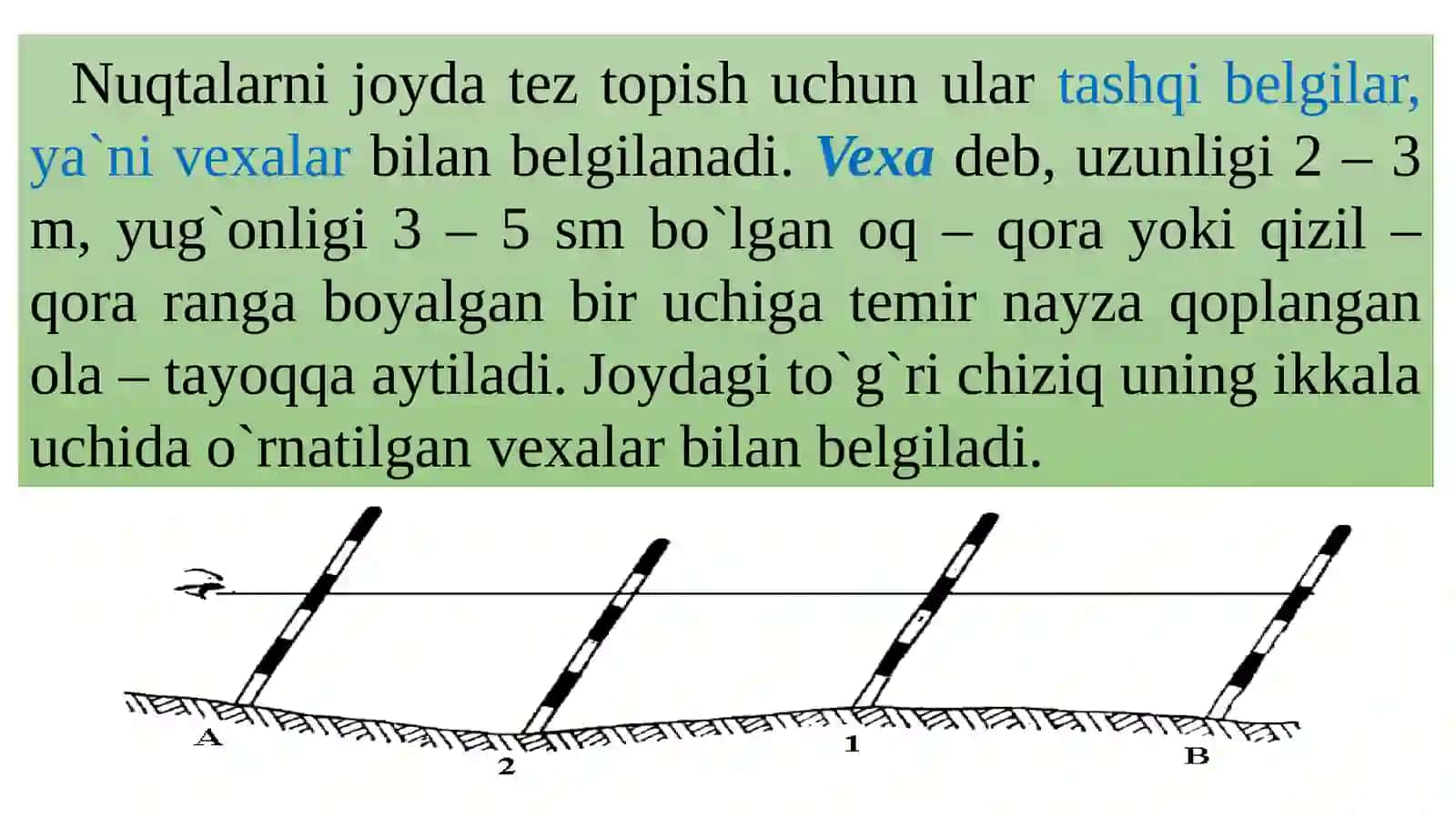 Joydavexa masofa o‘lchash 4