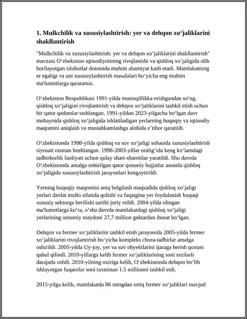 MUSTAQILLIK YILLARIDA QISHLOQ XOʻJALIK OʻZGARISHLARI 4