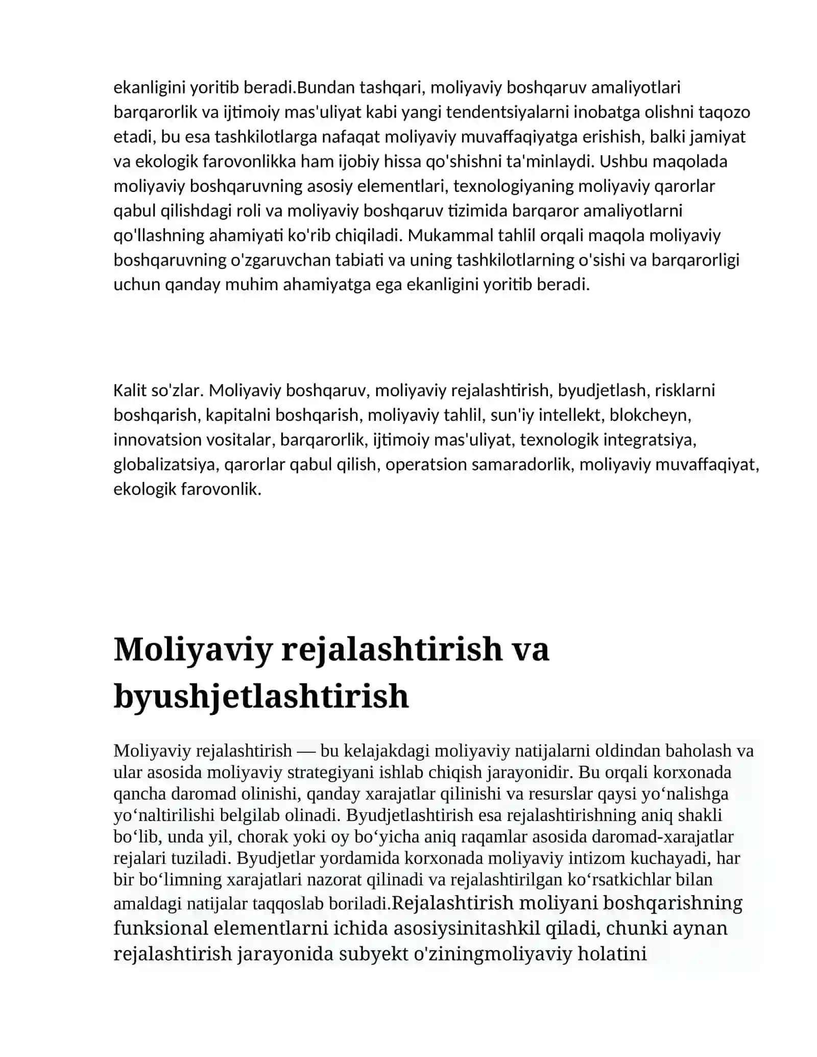 MOLIYAVIY BOSHQARUV 4