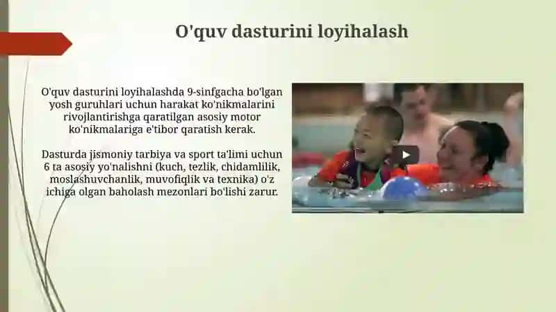 Jismoniy tarbiya va sport ta'limining asosiy yo'nalishlari 4