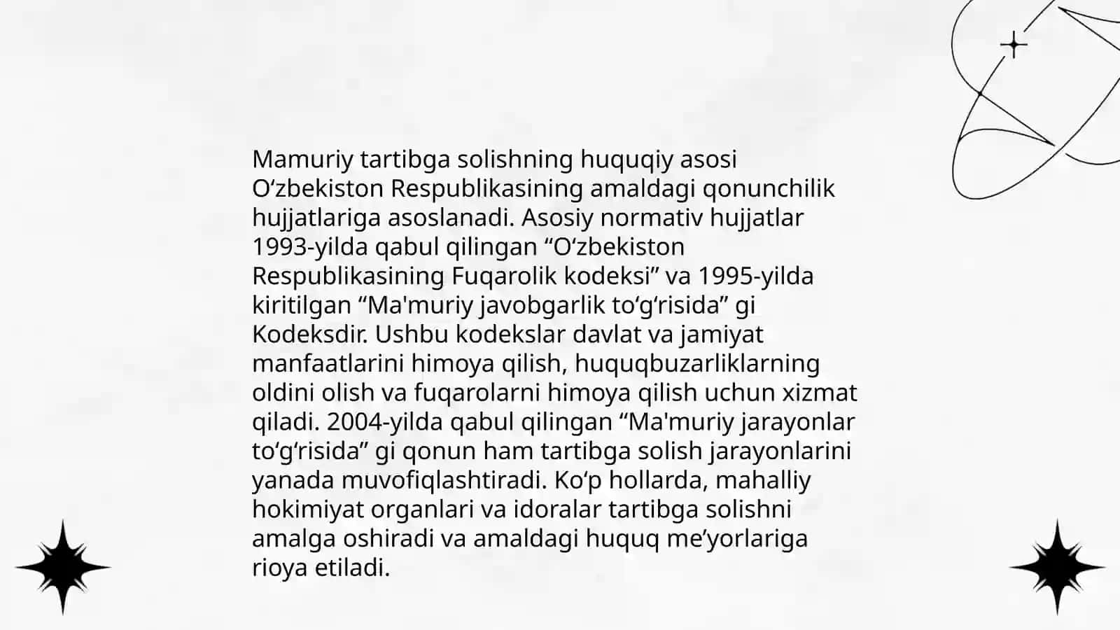 Ijtimoiy iqtisodiy sohani mamuriy tartibga solish 4