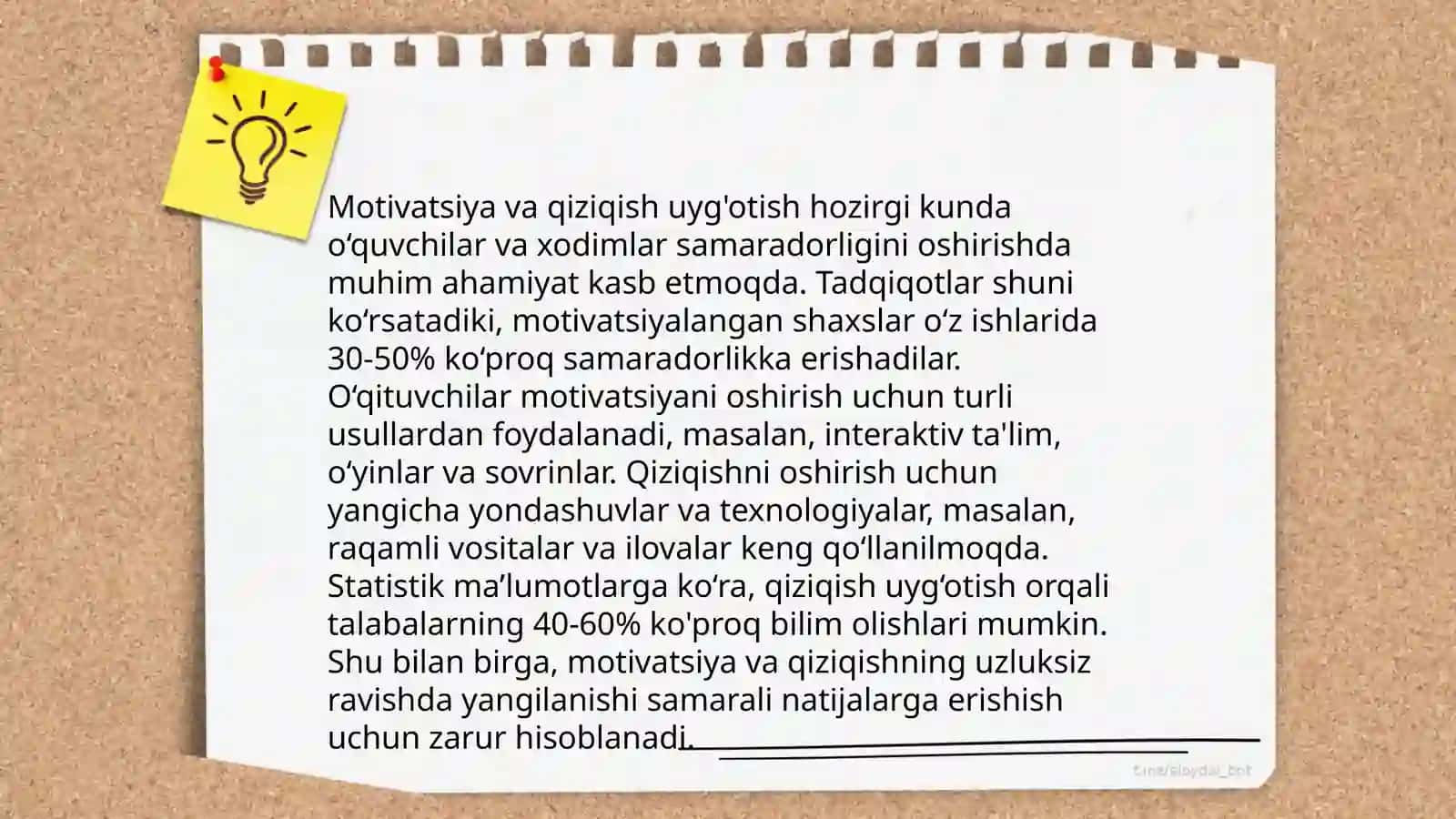 Darsni tashkil etishga qo'yiladigan didaktik talablar 4