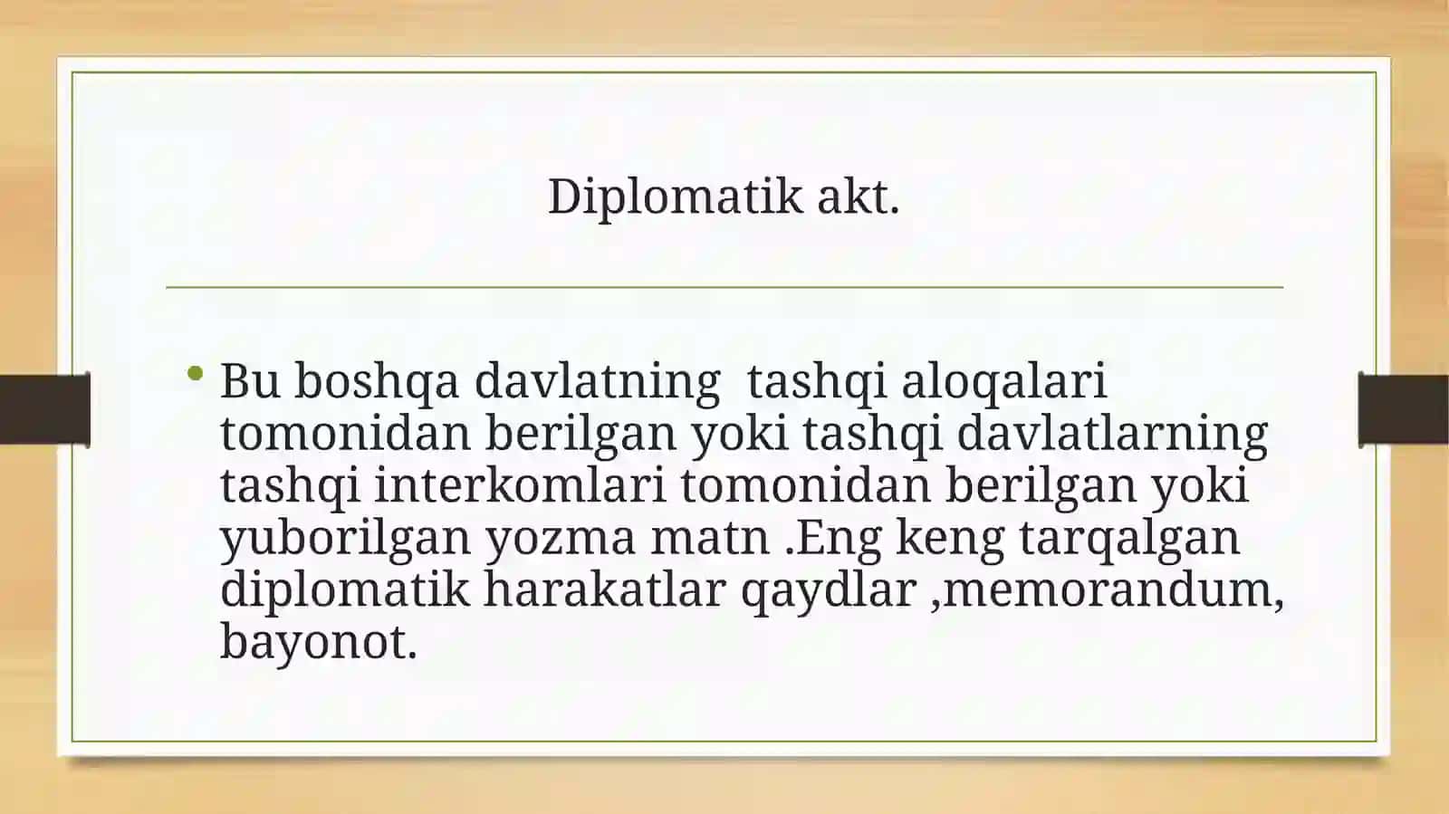 Diplomatik yozishmalar va ularning xususiyatlari 4