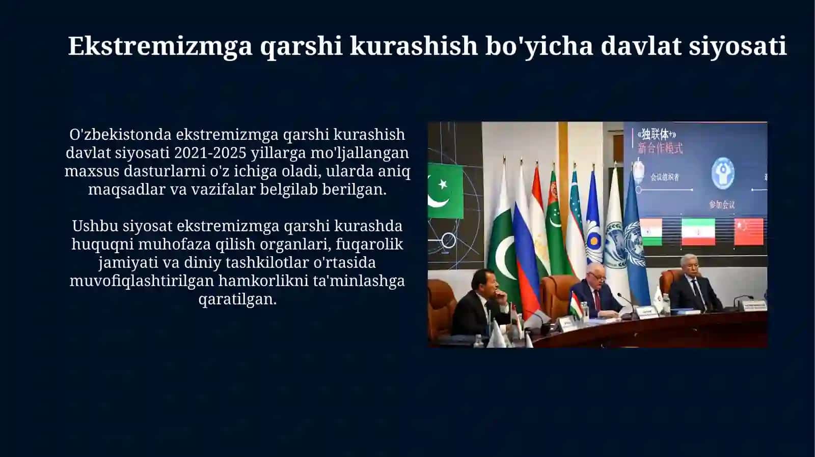 Oʻzbekiston Respublikasida diniy ekstrimizmga qarshi kurashishning huquqiy asoslari 4
