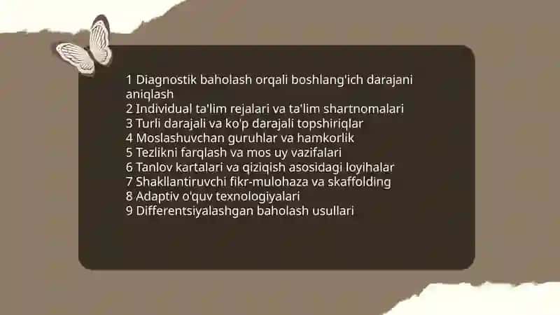 Shaxsga yo'naltirilgan ta'lim texnologiyalari 4
