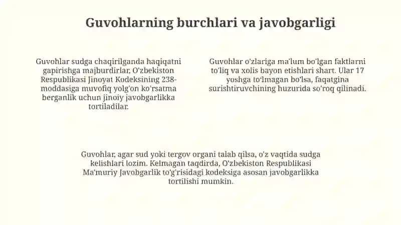 O'zgalar manfaatini himoya qiladigan ishtirokchilar 4