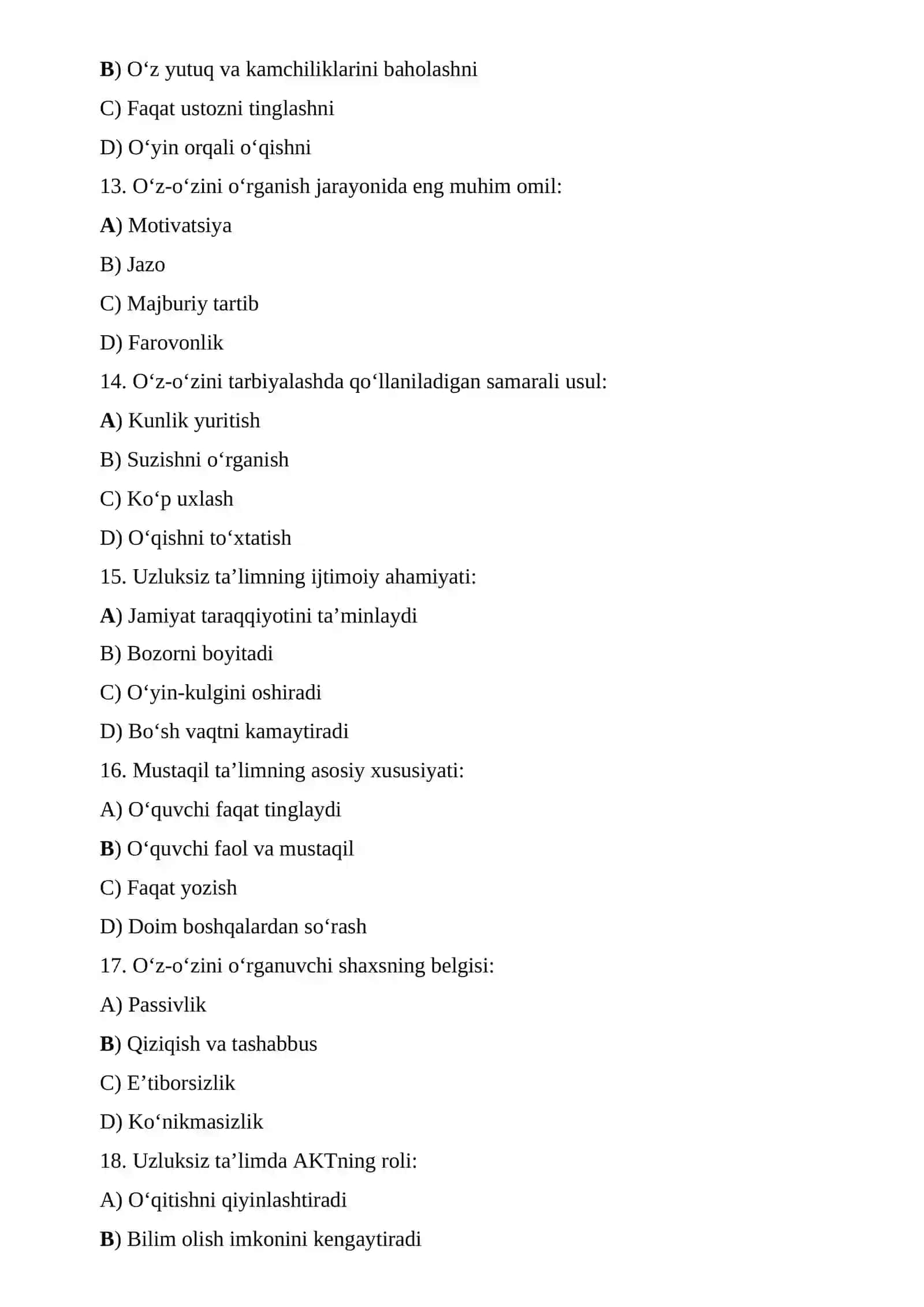 MAXSUS FANLARNI O`QITISH METODIKASI FANIDAN TAYYORLAGAN MUSTAQIL ISHI 4