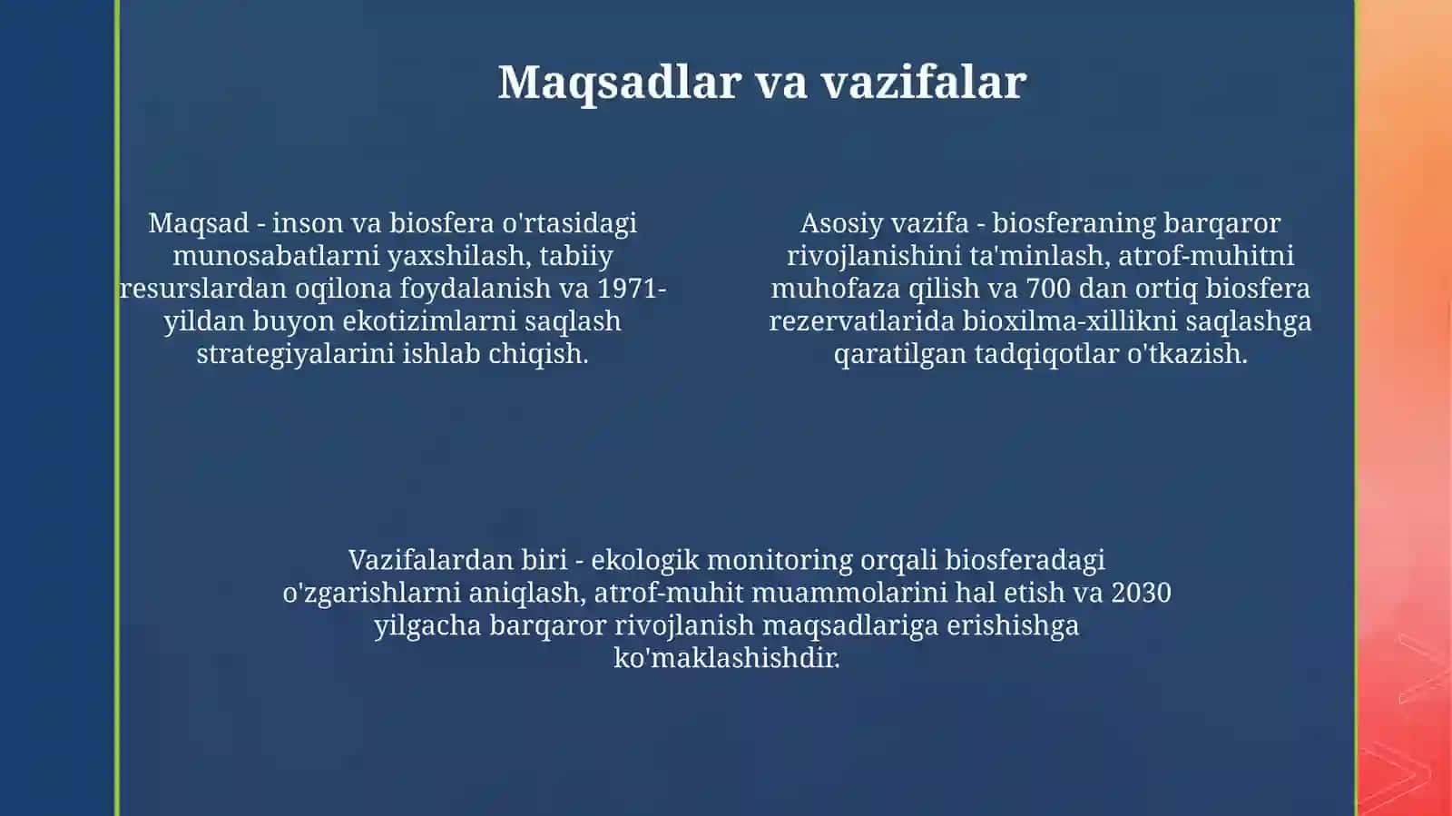 Odam va biosfera 4
