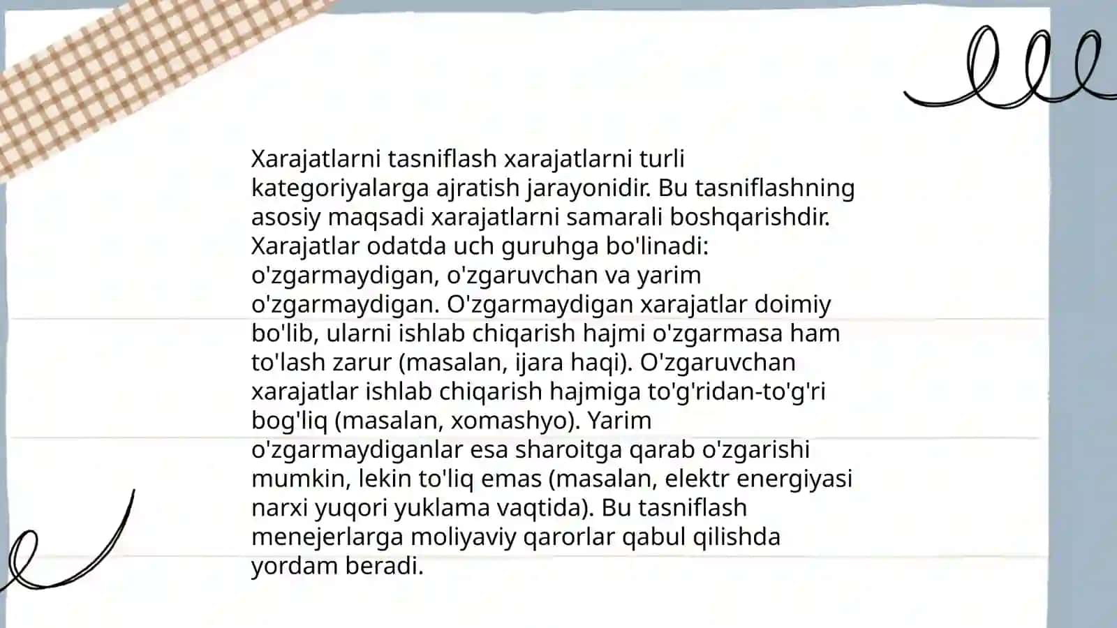 Daromadlar va xarajatlarni tan olish 4