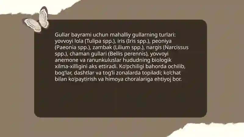 Gullar va Qushlar Hosil Bayrami 4